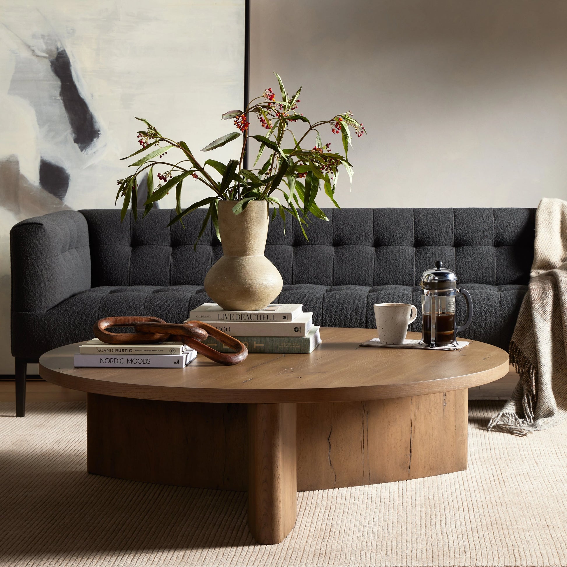 Toli Coffee Table by Four Hands. Made from unique in a modern style.