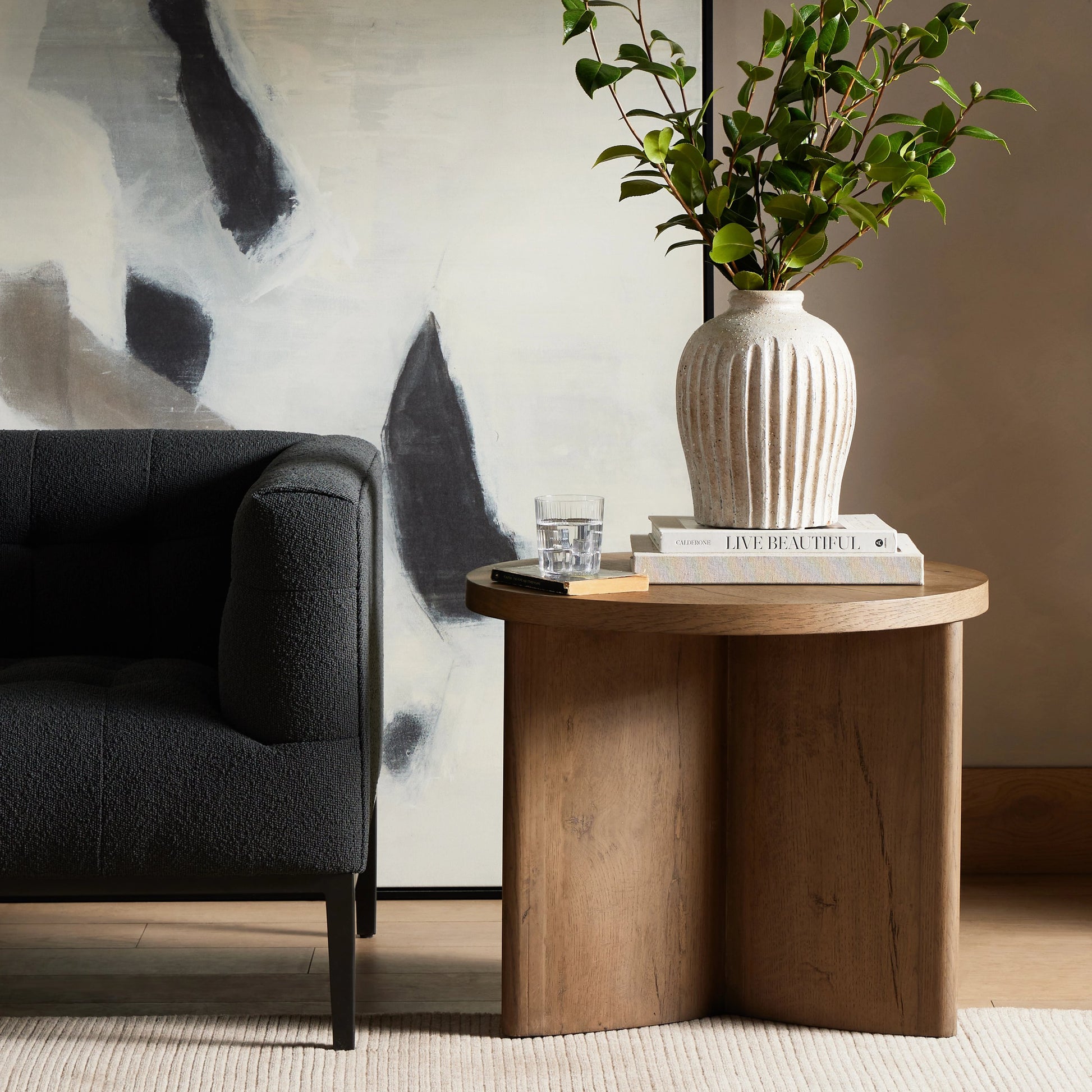 Toli End Table by Four Hands. Made from unique in a modern style.