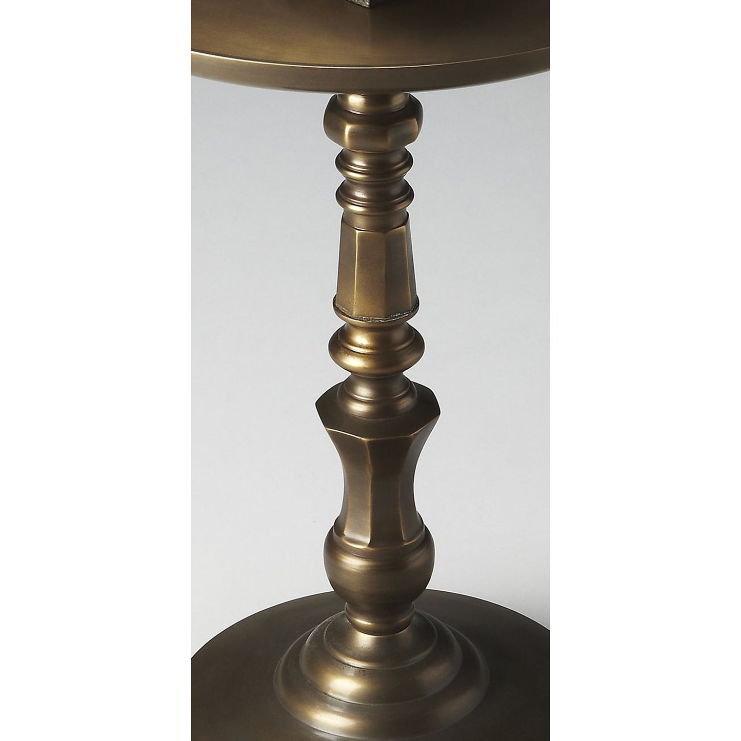 003 O-BUTLER-2386025 | Additional Silo | Orleans Side Table by Butler Specialty Company in bronze and metalworks. Made from aluminum in a traditional style.