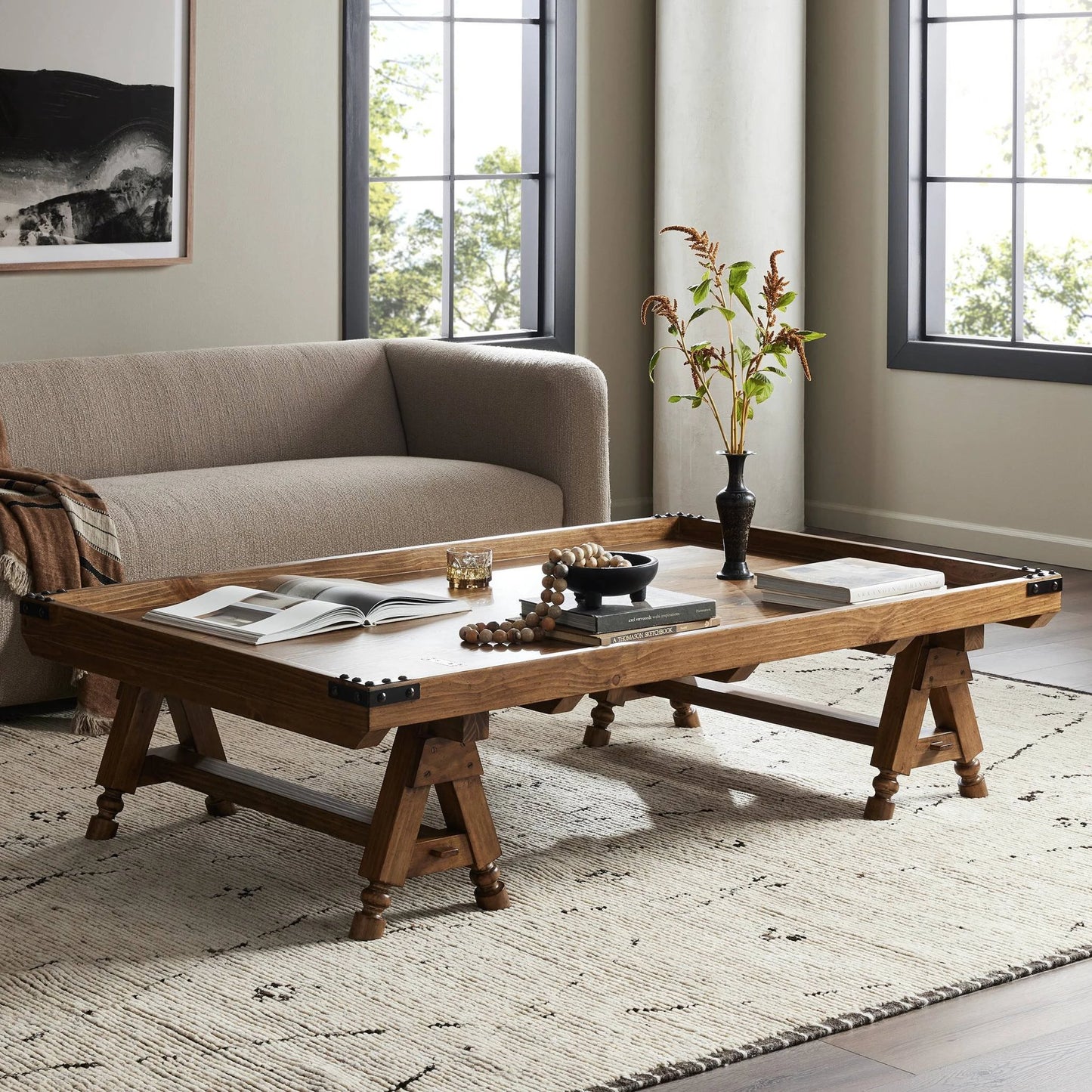 032 SI-2137640 | Lifestyle | The Don't Try to Explain It Table by Four Hands. Made from unique in a modern style.