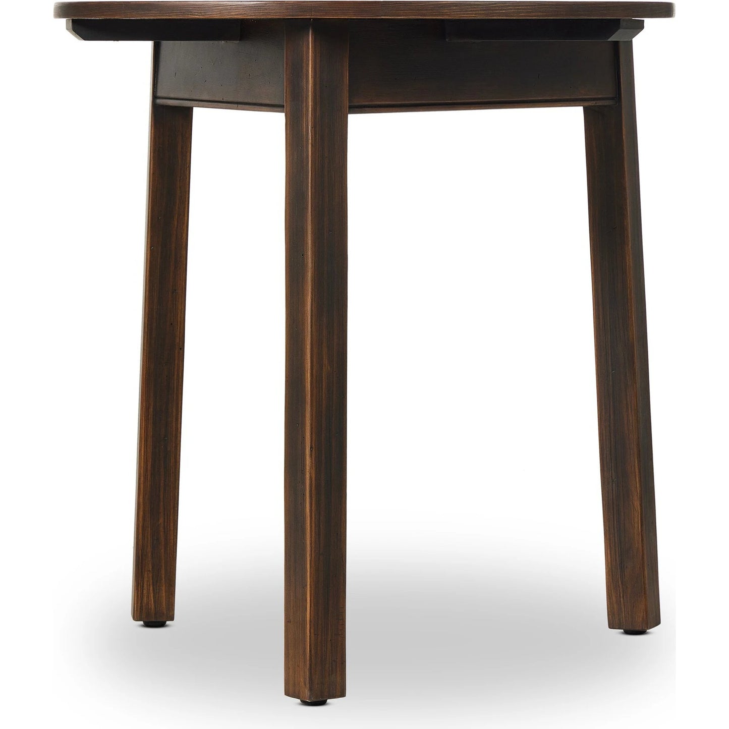 009 SI-2137645 | Closeup | The Pimms Table by Four Hands in aged brown. Made from solid pine, pine veneer, zinc alloy in a modern style.