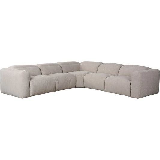 001 SI-2158399 | Primary Silo | Radley Power Recliner 5-Piece Sectional by Four Hands. Made from unique in a modern style.