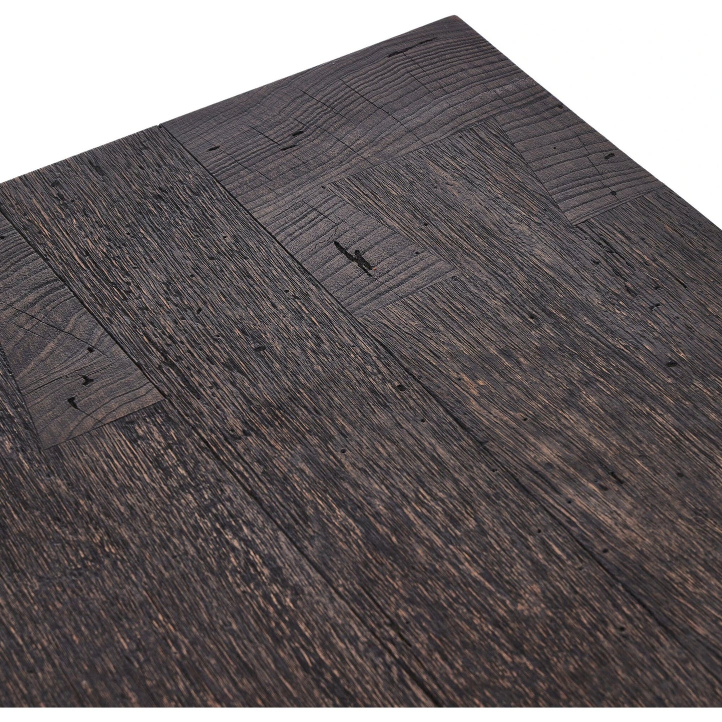 025 SI-2137147 | Closeup | Abaso Accent Bench by Four Hands. Made from thick oak veneer, engineered hardwood in a modern style.