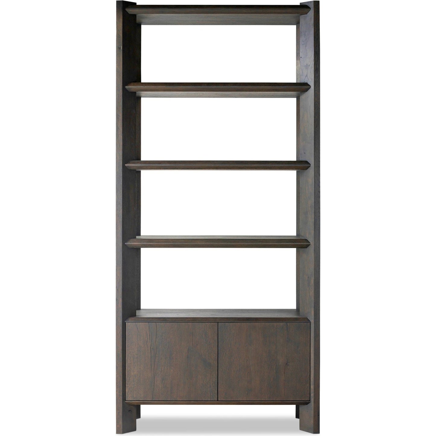 002 SI-2137546 | Additional Silo | Orwin Bookshelf by Four Hands in smoked black oak. Made from solid oak, thick oak veneer in a modern style.