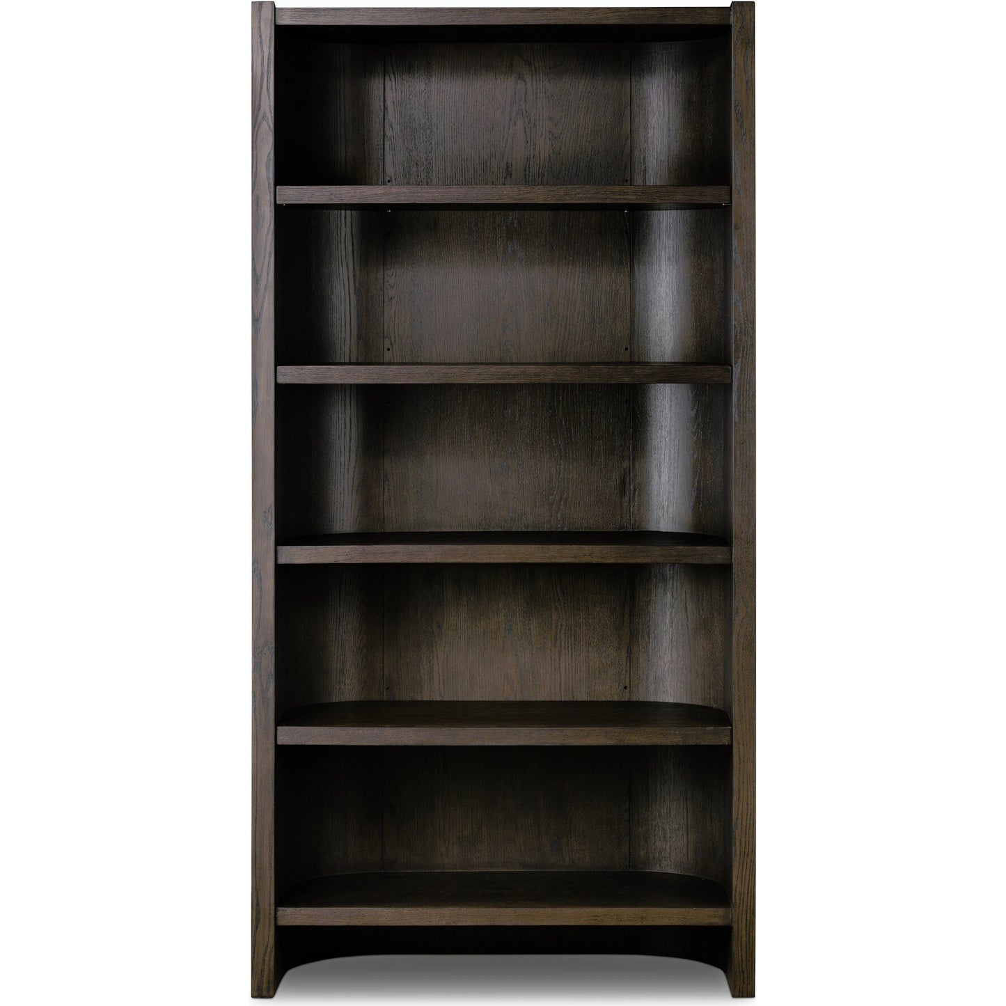 002 SI-2158281 | Additional Silo | Lockhart Bookcase by Four Hands in rubbed black oak solid, rubbed black veneer and rubbed black oak solid. Made from solid oak, oak veneer in a modern style.