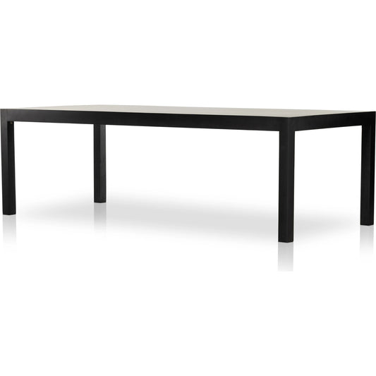 Isador Dining Table by Four Hands. Made from solid poplar in a modern style.