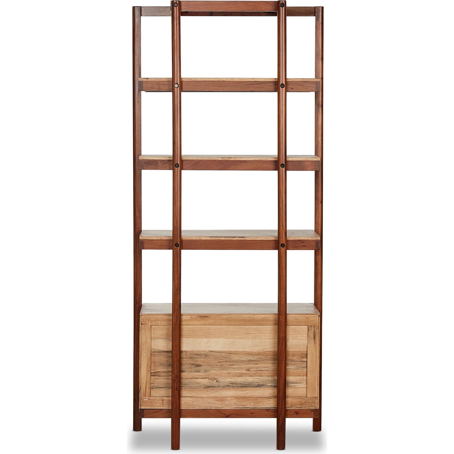 006 SI-2093511 | Additional Silo | Reza Bookcase by Four Hands. Made from solid acacia, solid parawood in a modern style.
