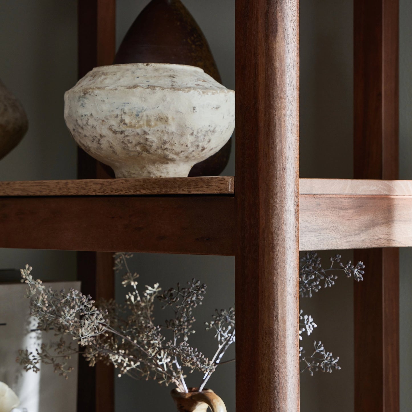030 SI-2093511 | Lifestyle | Reza Bookcase by Four Hands. Made from solid acacia, solid parawood in a modern style.