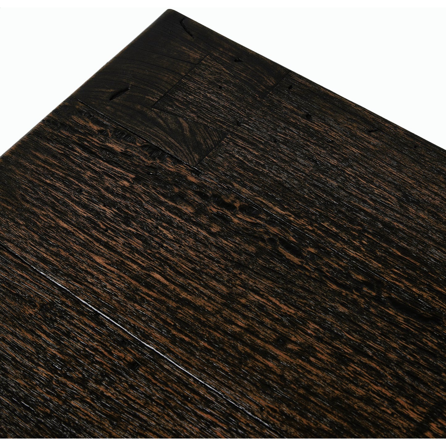 022 SI-2158010 | Closeup | Abaso Nightstand by Four Hands. Made from thick oak veneer, engineered hardwood in a modern style.