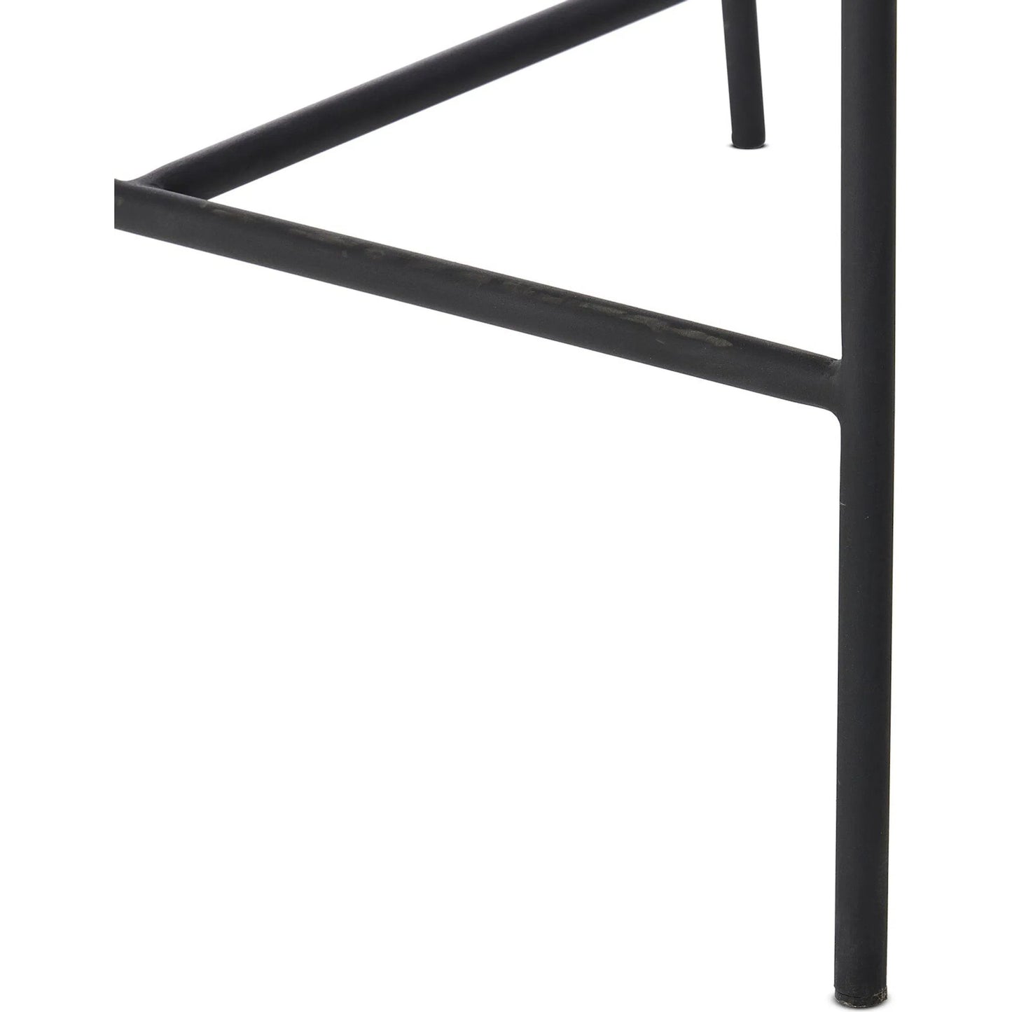 024 SI-2257107 | Closeup | Suerte Outdoor Bar Stool by Four Hands. Made from 100% acrylic, iron, 100% polyethylene in a unique style.