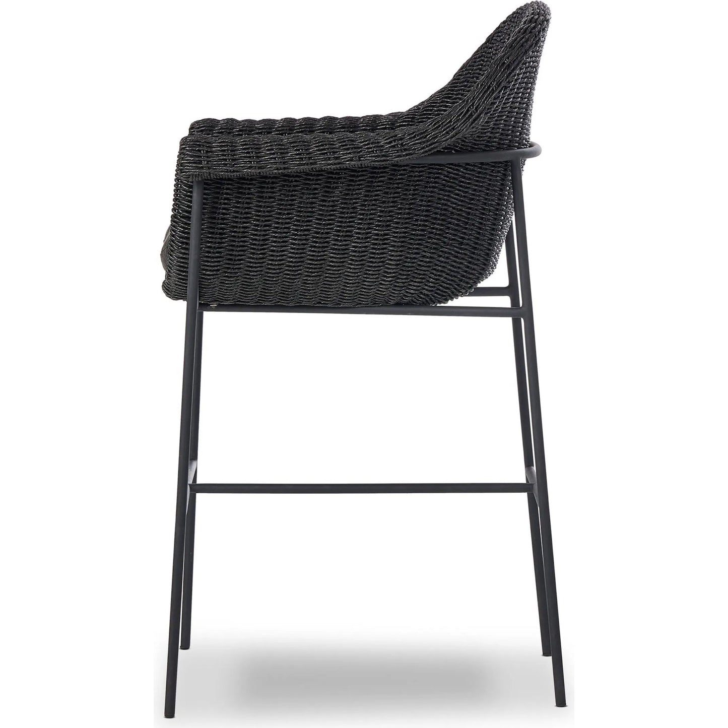 008 SI-2257107 | Additional Silo | Suerte Outdoor Bar Stool by Four Hands. Made from 100% acrylic, iron, 100% polyethylene in a unique style.