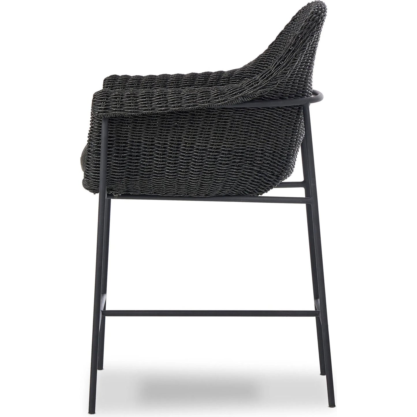 008 SI-2257108 | Additional Silo | Suerte Outdoor Counter Stool by Four Hands. Made from 100% acrylic, iron, 100% polyethylene in a unique style.