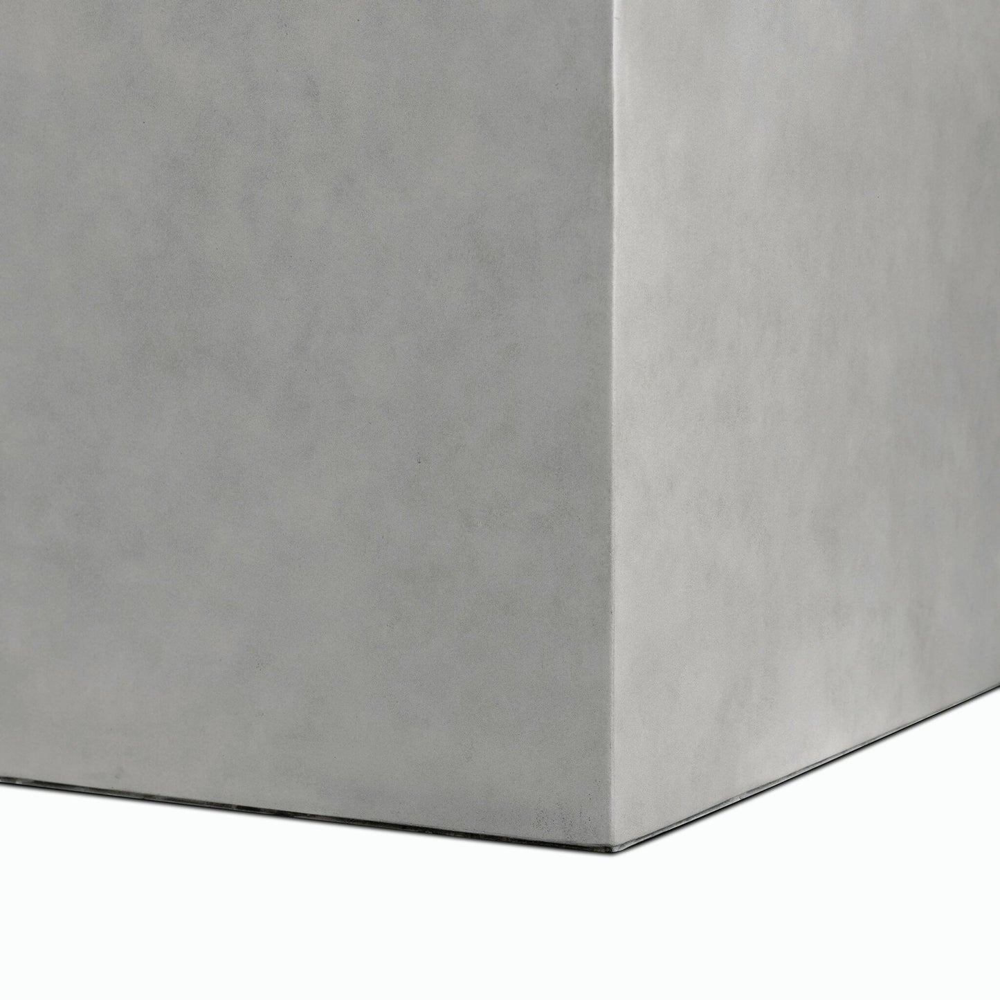 017 SI-2158255 | Closeup | Kiro Planter by Four Hands in natural grey concrete. Made from concrete in a modern style.