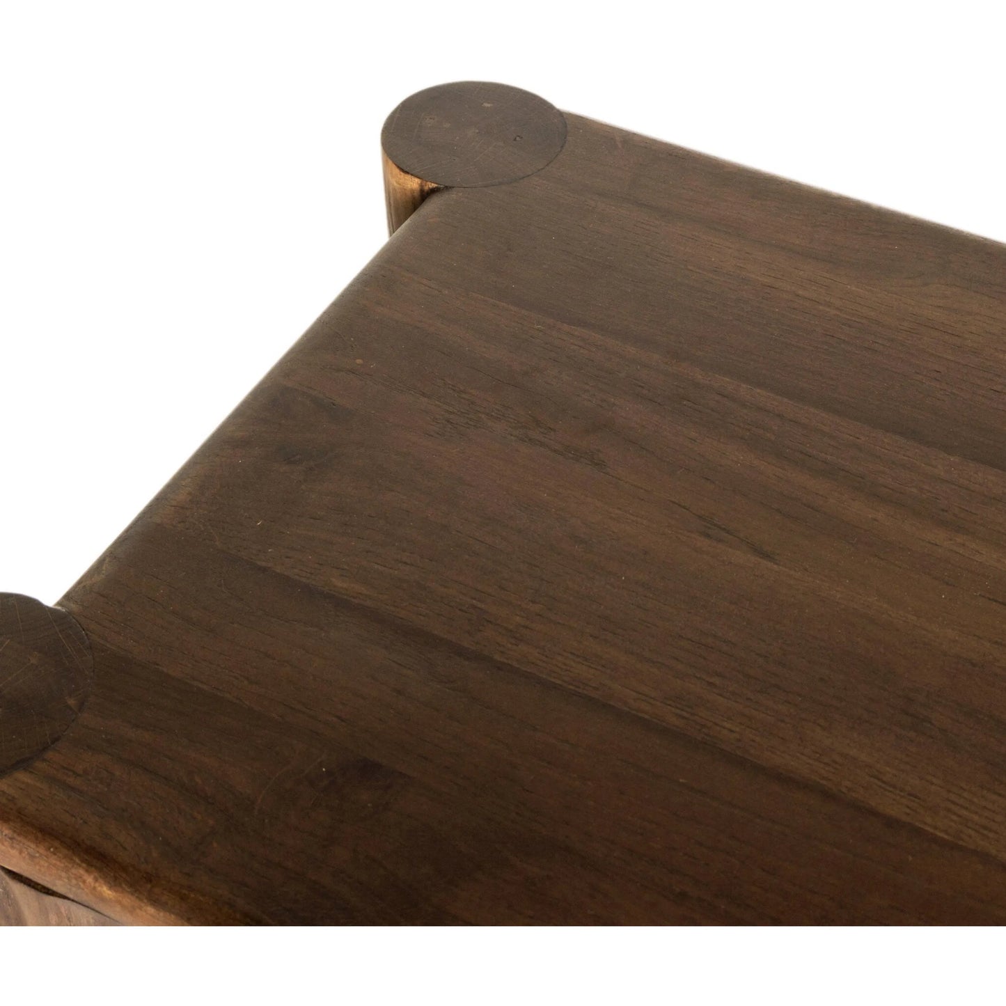 011 SI-2158153 | Closeup | Ezri Sideboard by Four Hands in cocoa oak. Made from solid oak in a modern style.