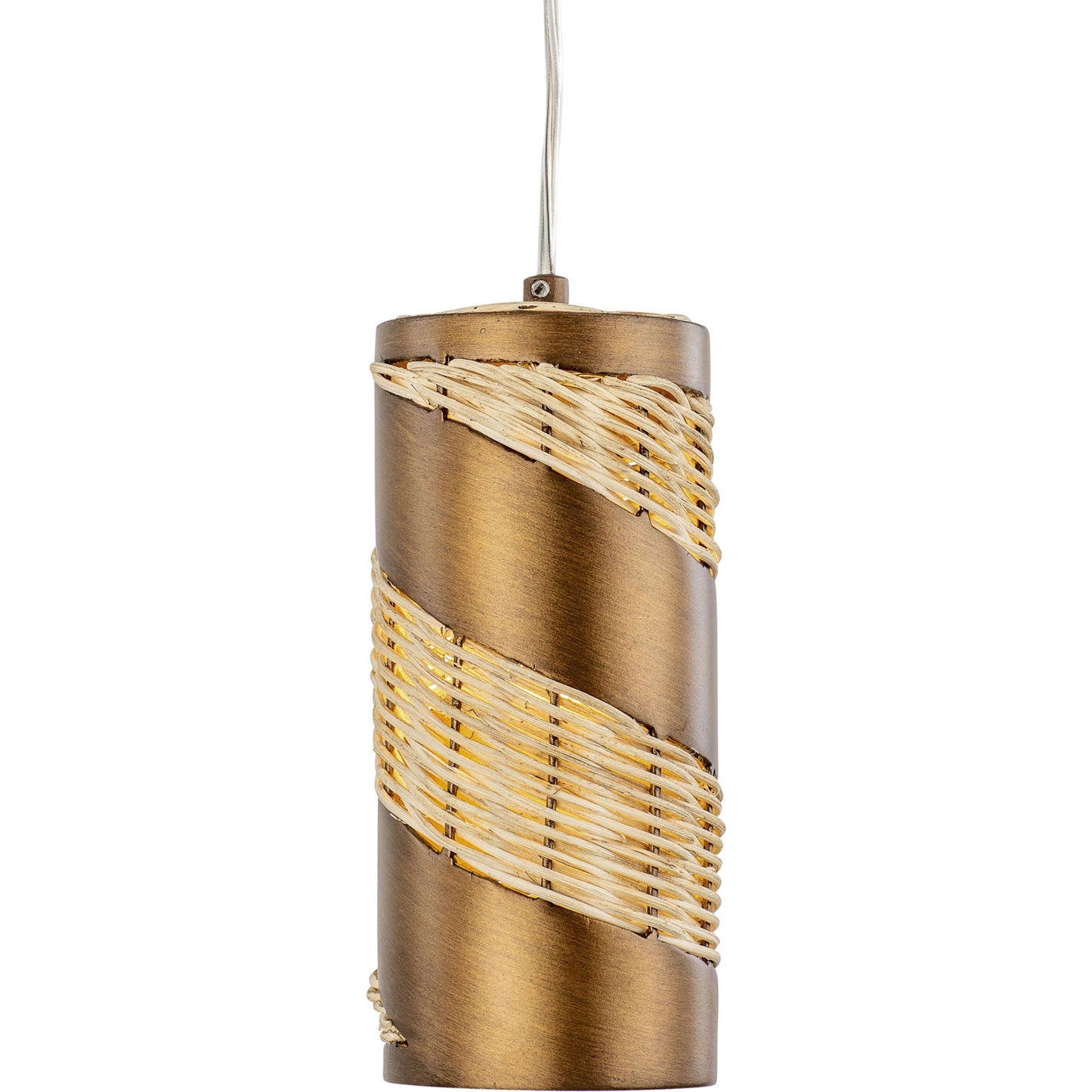 001 SI-1991386 | Additional Silo | Flow II Mini Pendant by Varaluz in baguette/natural rattan. Made from unique in a modern style.