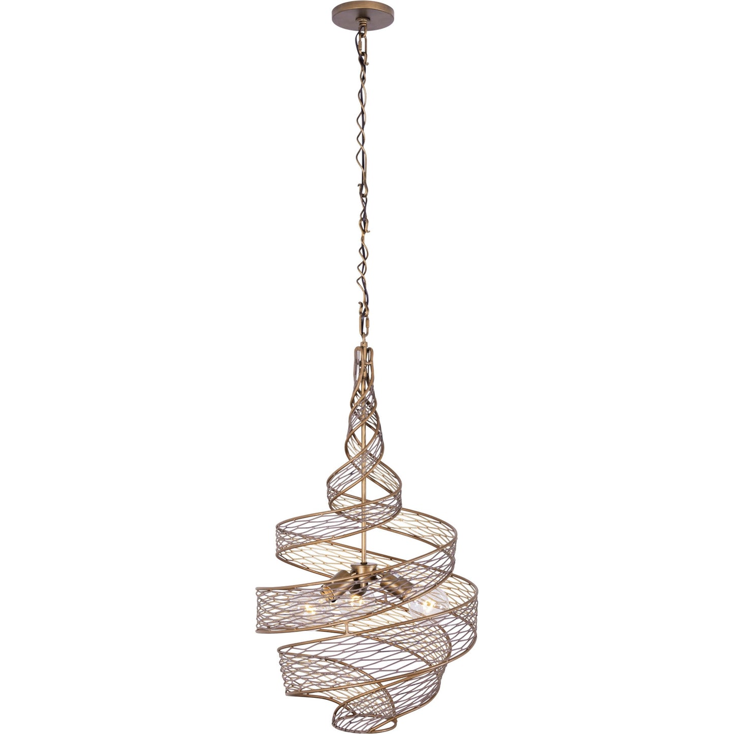 027 SR-817758 | Additional Silo | Flow Twist Pendant by Varaluz. Made from unique in a modern style.