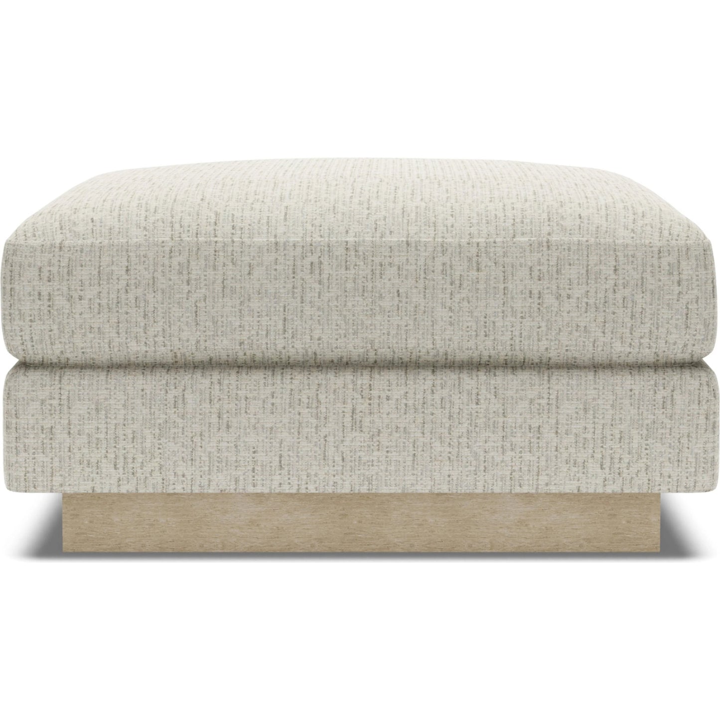 002 SI-2540403 | Additional Silo | Lana Bumper Ottoman by Artistica Home in beige, tan and tan. Made from oak, fabric in a unique style.