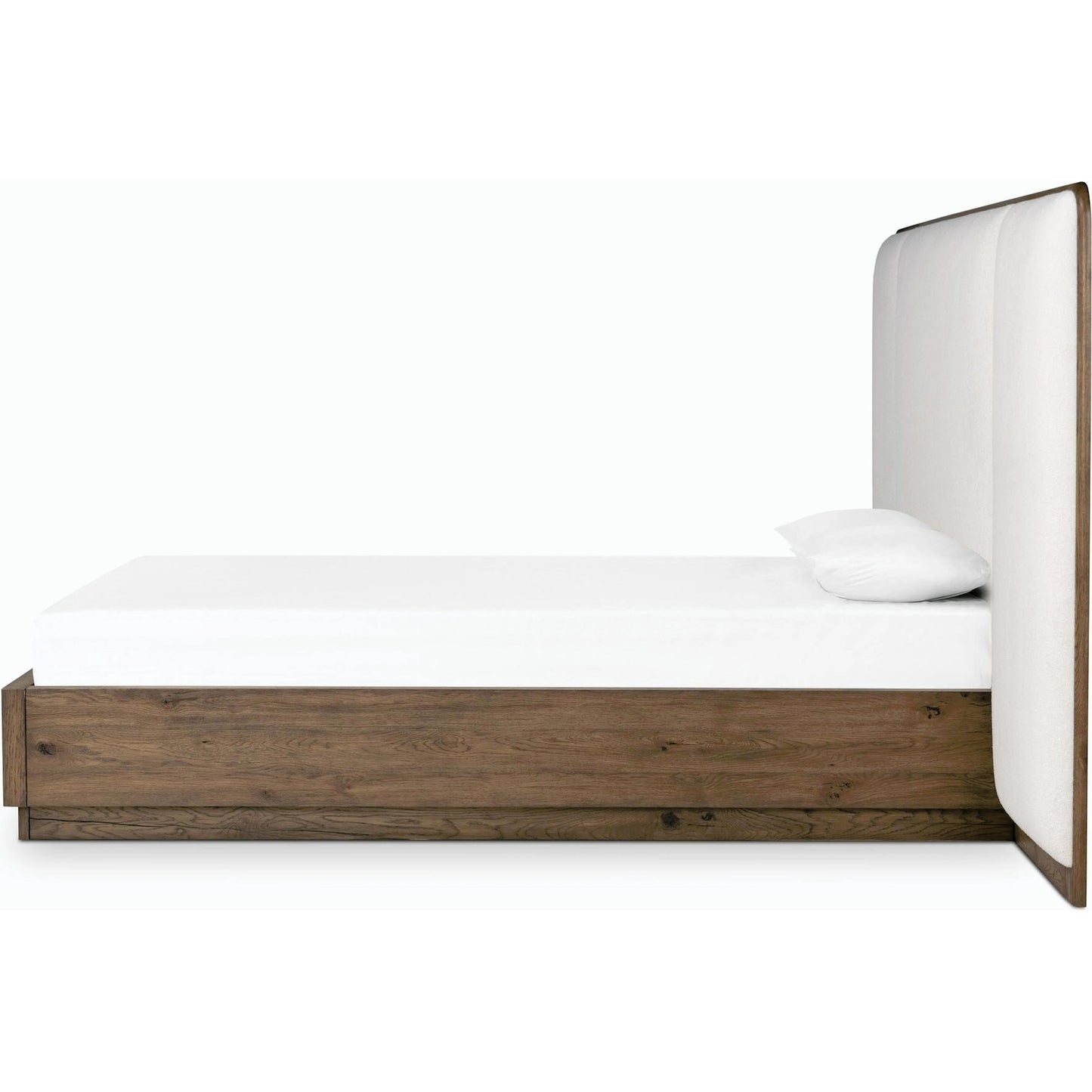 007 SI-2158410 | Additional Silo | Regan Bed by Four Hands in crete ivory, rustic fawn, rustic fawn veneer. Made from 100% polyester, solid oak, resawn oak in a modern style.