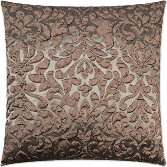 Scala Pillow by DV Kap Home in mink. Made from 100% polyester in a traditional style.