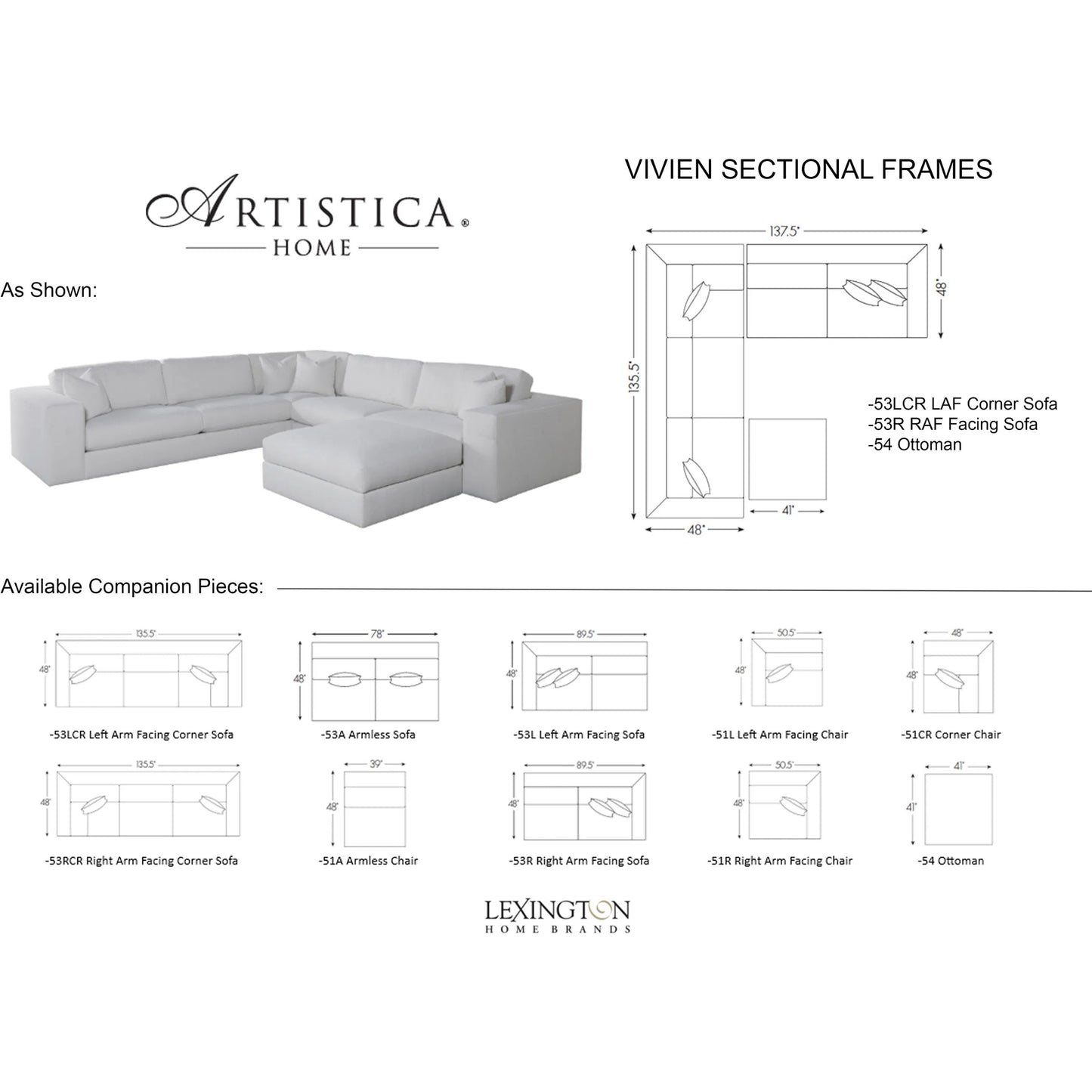 002 SI-2242565 | Additional Silo | Vivien Sectional by Artistica Home in opal. Made from unique in a unique style.
