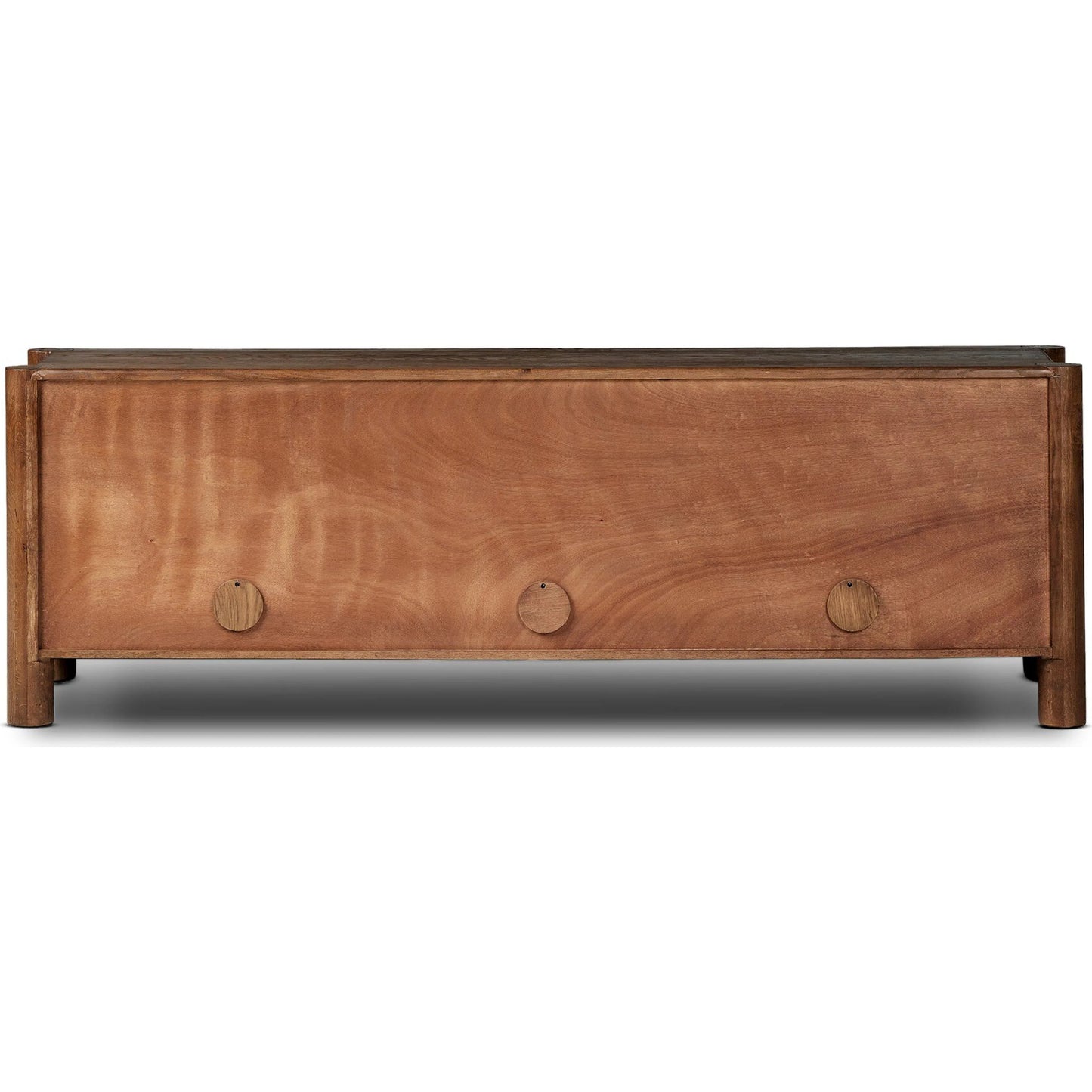 004 SI-2320054 | Additional Silo | Ezri Media Console by Four Hands in cocoa oak, carved cocoa oak. Made from solid oak in a unique style.
