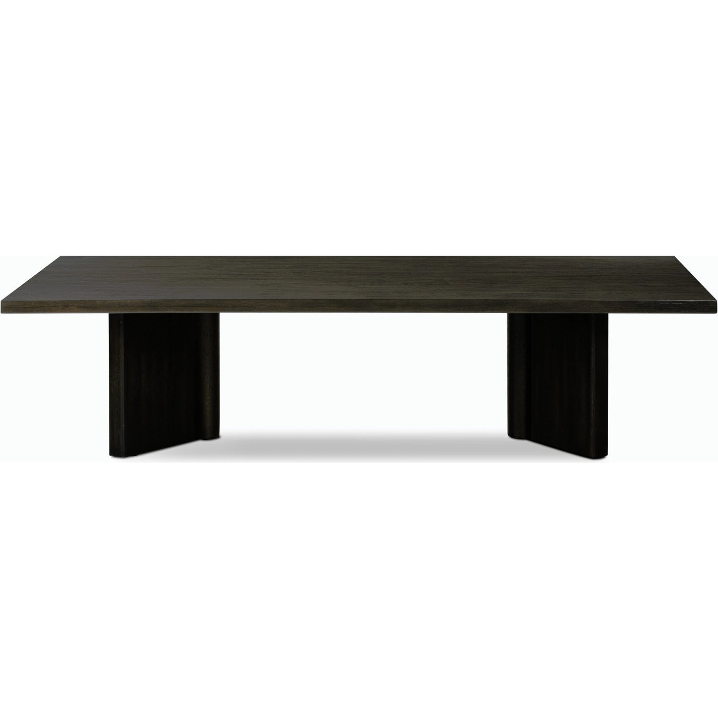 002 SI-2158204 | Additional Silo | Huxley Coffee Table by Four Hands in smoked black veneer. Made from thick oak veneer, solid oak in a modern style.