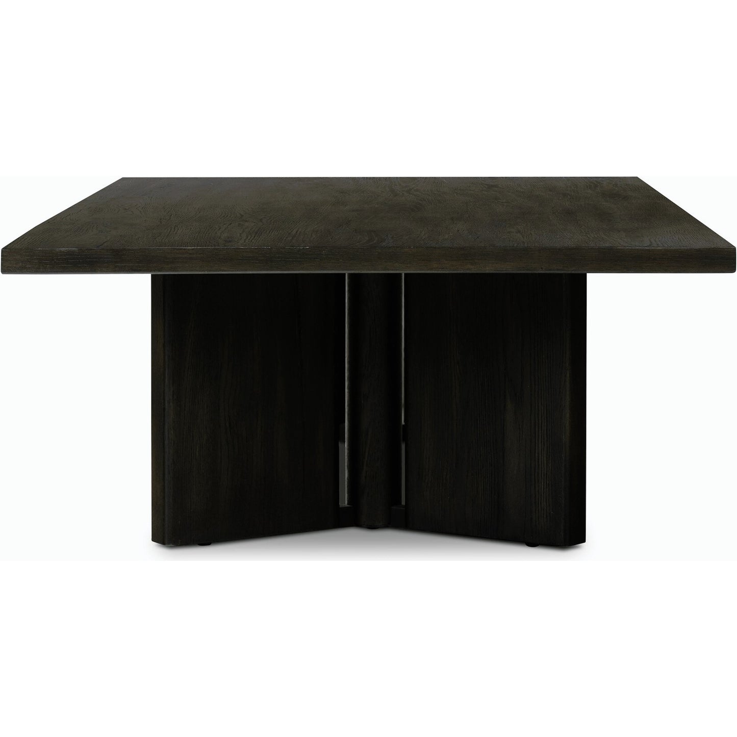 003 SI-2158204 | Additional Silo | Huxley Coffee Table by Four Hands in smoked black veneer. Made from thick oak veneer, solid oak in a modern style.