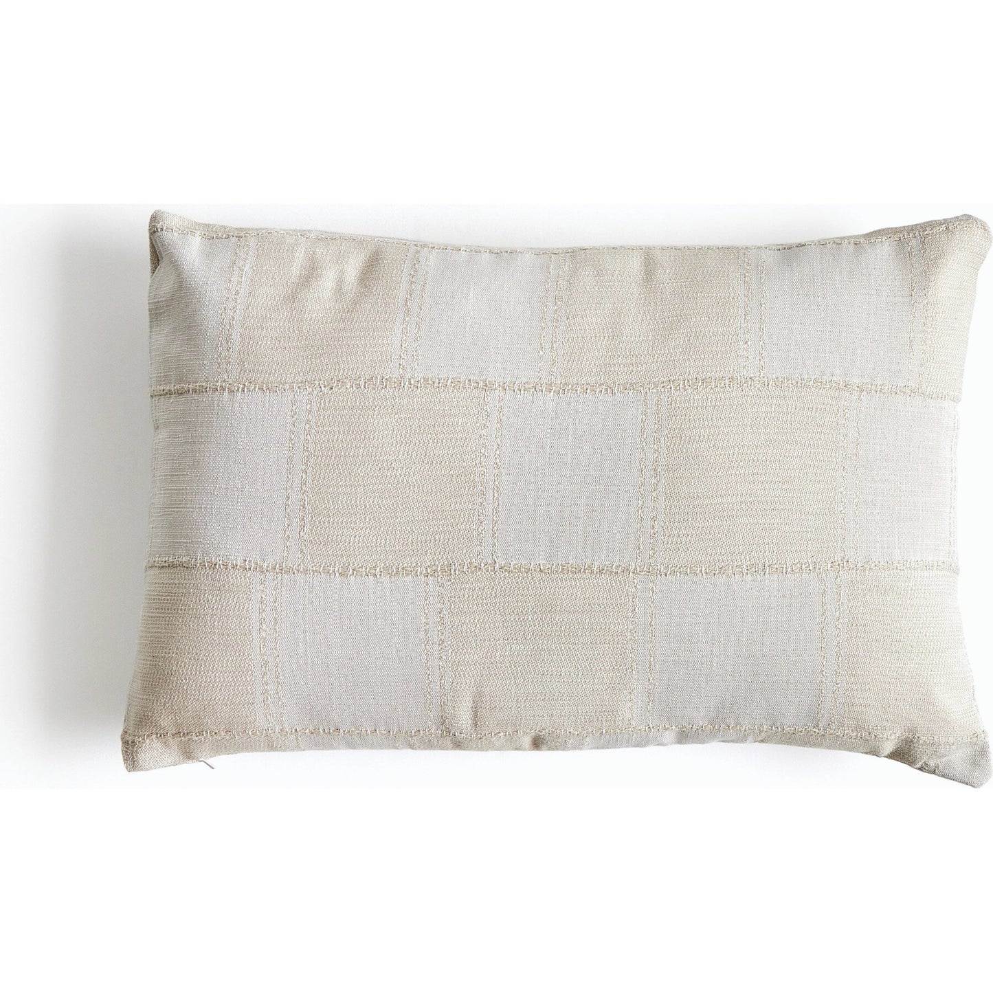 002 SI-2158533 | Additional Silo | Tate Pillow by Four Hands in thomwell cream. Made from 81.55% polyester, 18.45% cotton, down alternative fiber, 100% polyester in a modern style.