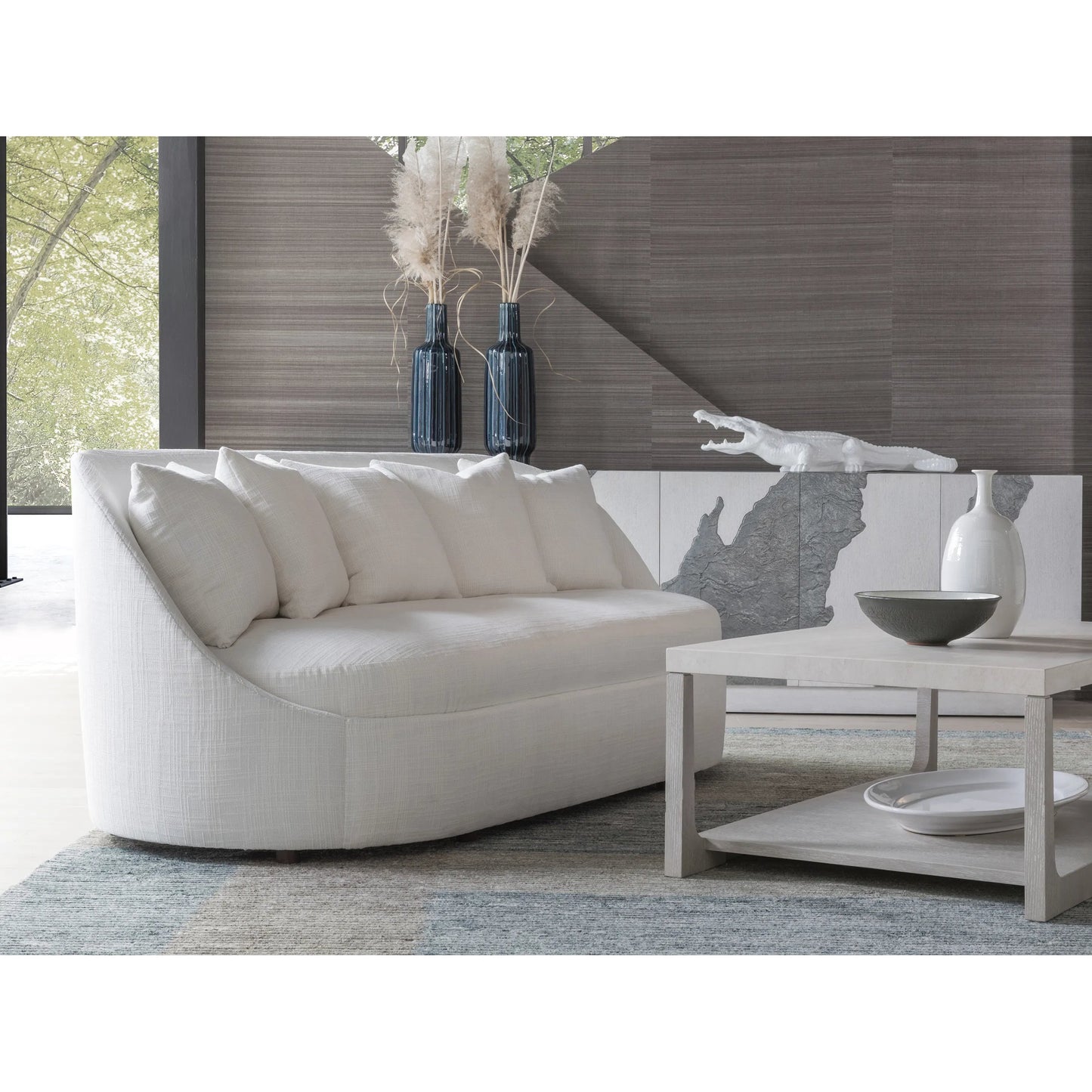 004 SI-2242575 | Additional Silo | Genevieve Bench Seat Sofa by Artistica Home. Made from unique in a unique style.