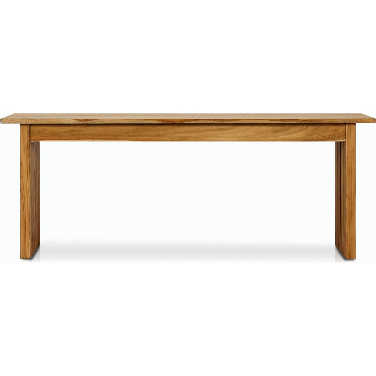 004 SI-2158108 | Additional Silo | Chapman Outdoor Console Table by Four Hands in natural teak. Made from solid fsc®-certified teak in a modern style.