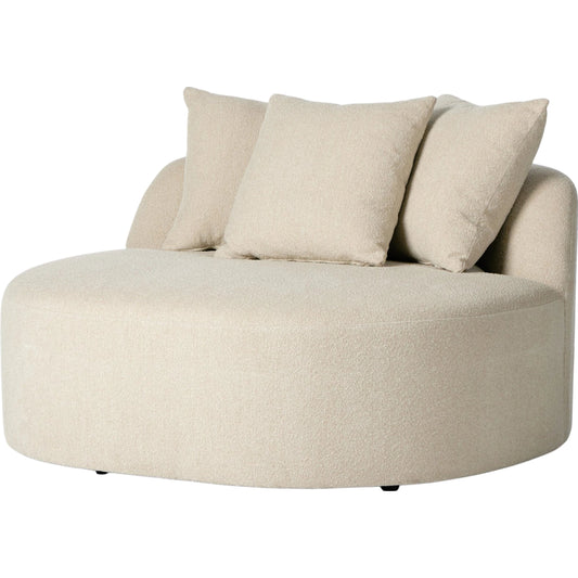 Micah Chaise by Four Hands in oland linen. Made from 100% polypropylene, pine plywood, solid pine in a modern style.