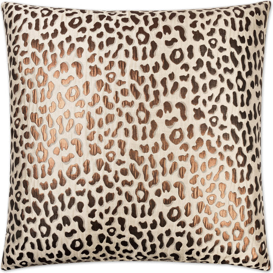 Metallic Cheetah by DV Kap Home in copper. Made from 100% polyester in a eclectic & global style.