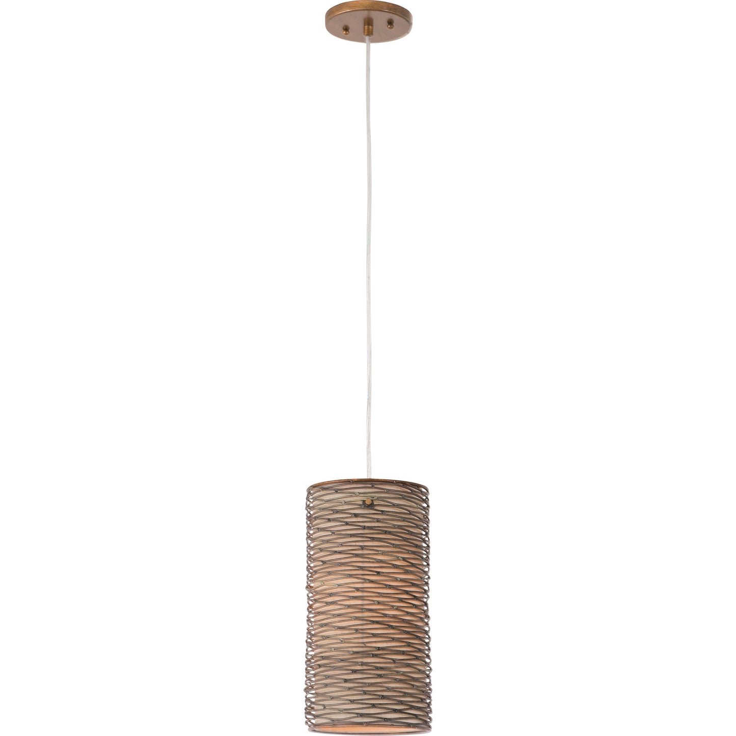 002 SR-817748 | Additional Silo | Flow III Mini Pendant by Varaluz in hammered orange. Made from hammered ore in a modern style.