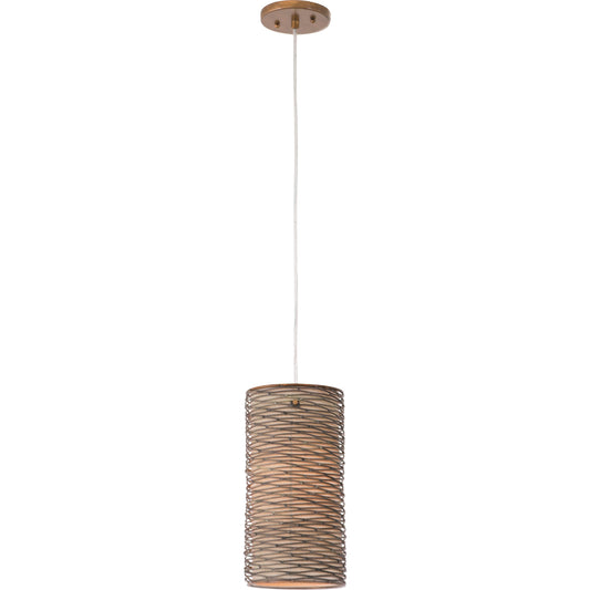 001 SR-817748 | Primary Silo | Flow III Mini Pendant by Varaluz in hammered orange. Made from hammered ore in a modern style.