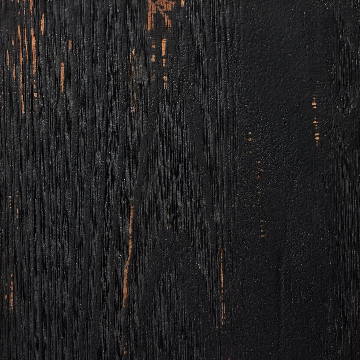 010 SI-2137641 | Closeup | The Humptulips River Moonshine Cabinet by Four Hands in distressed burnt black. Made from pine veneer, solid pine in a modern style.