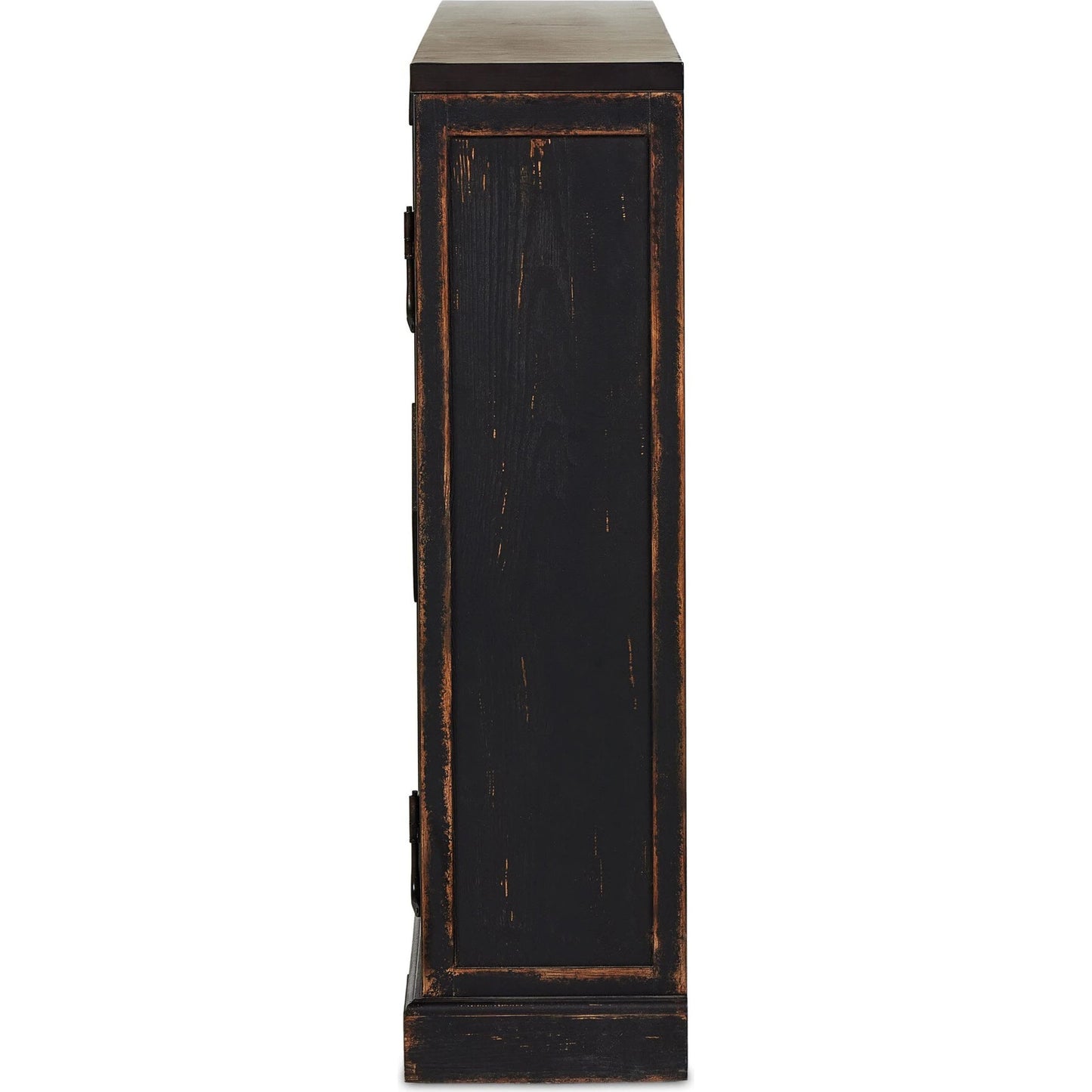 003 SI-2137641 | Additional Silo | The Humptulips River Moonshine Cabinet by Four Hands in distressed burnt black. Made from pine veneer, solid pine in a modern style.