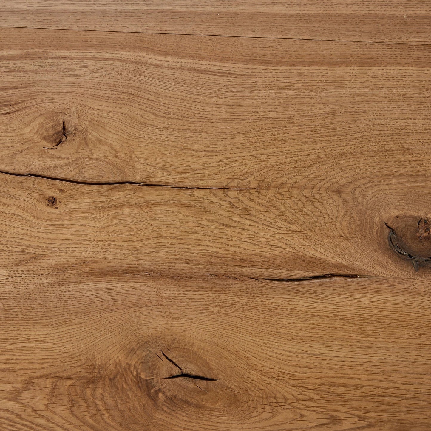 010 SI-2137483 | Closeup | Marcia Dining Table by Four Hands in natural reclaimed french oak. Made from solid reclaimed oak in a modern style.
