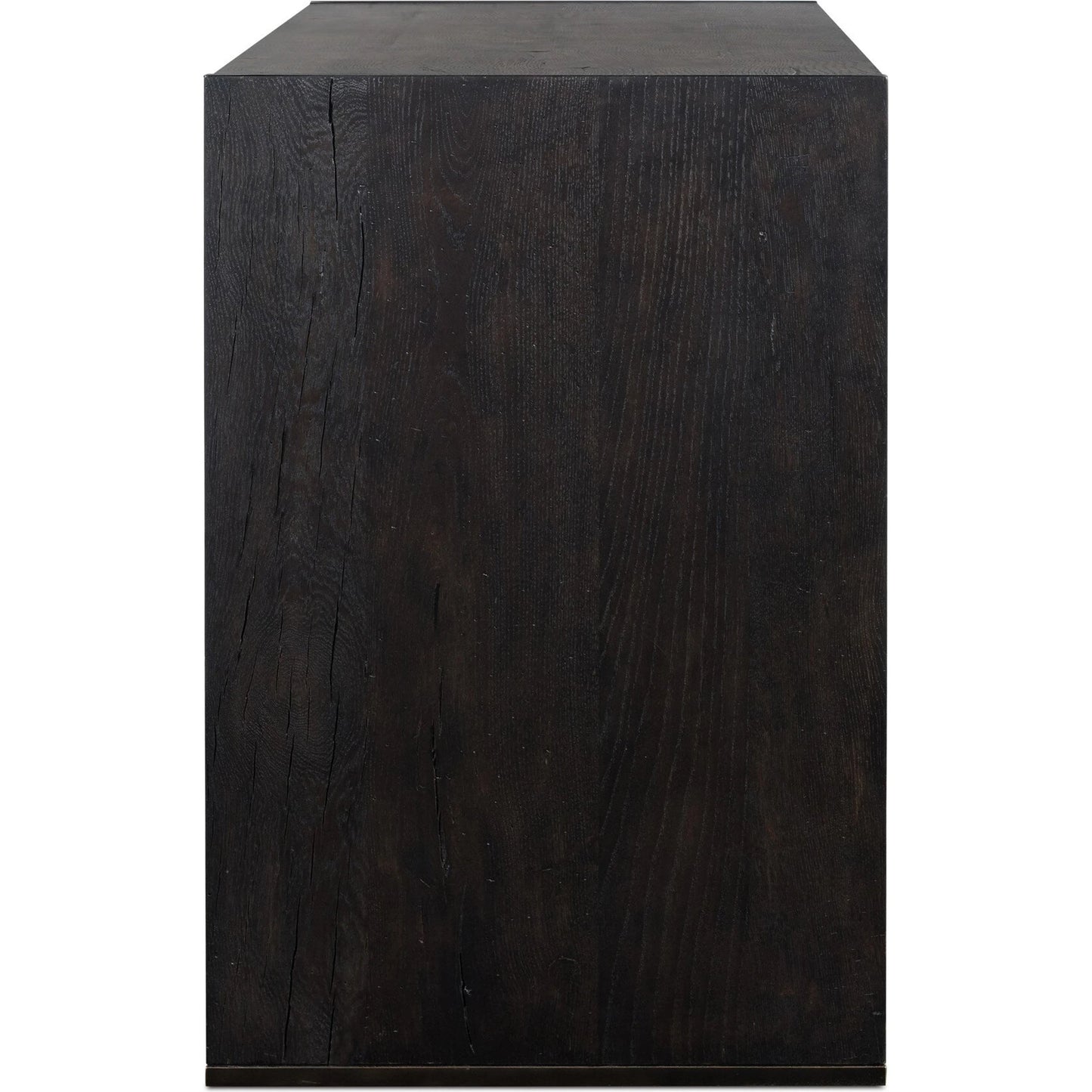 003 SI-2137157 | Additional Silo | Alora Dresser by Four Hands in dark espresso. Made from solid reclaimed oak, brass in a modern style.