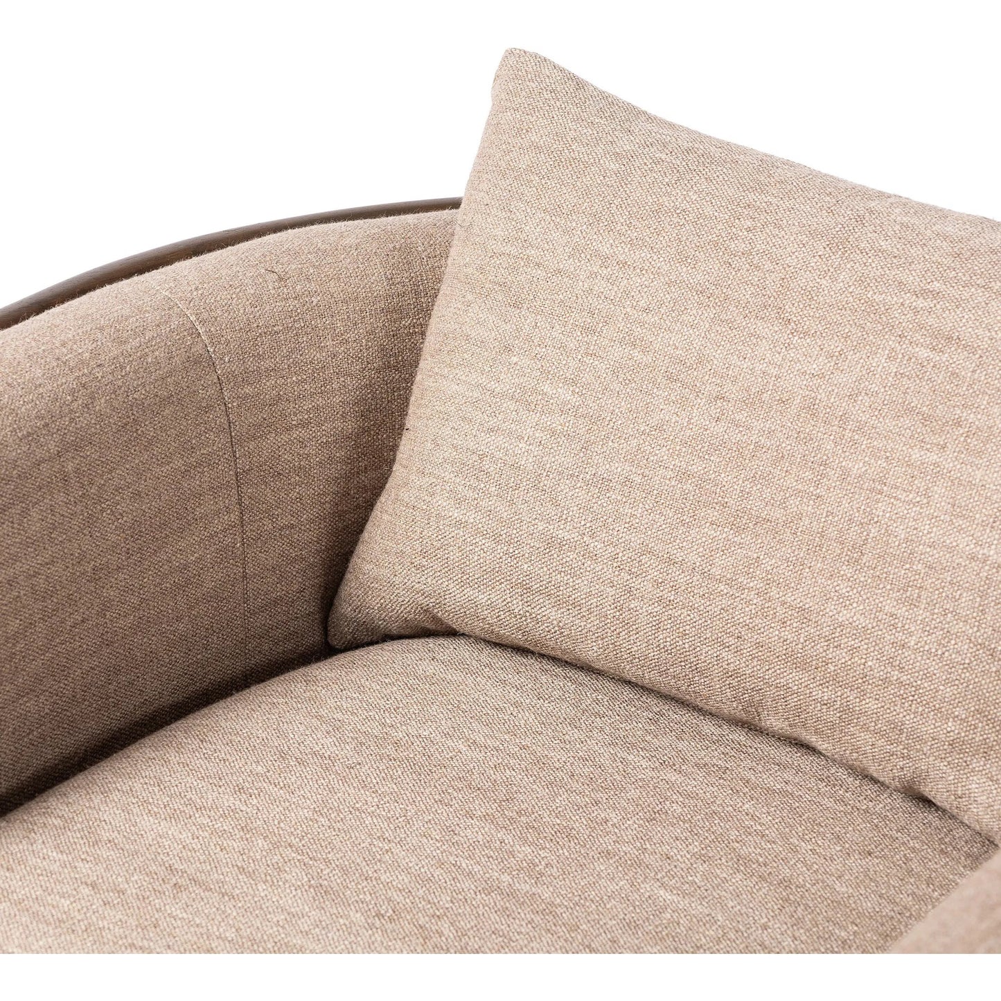 013 SI-2257139 | Closeup | June Swivel Chair by Four Hands. Made from unique in a transitional style.