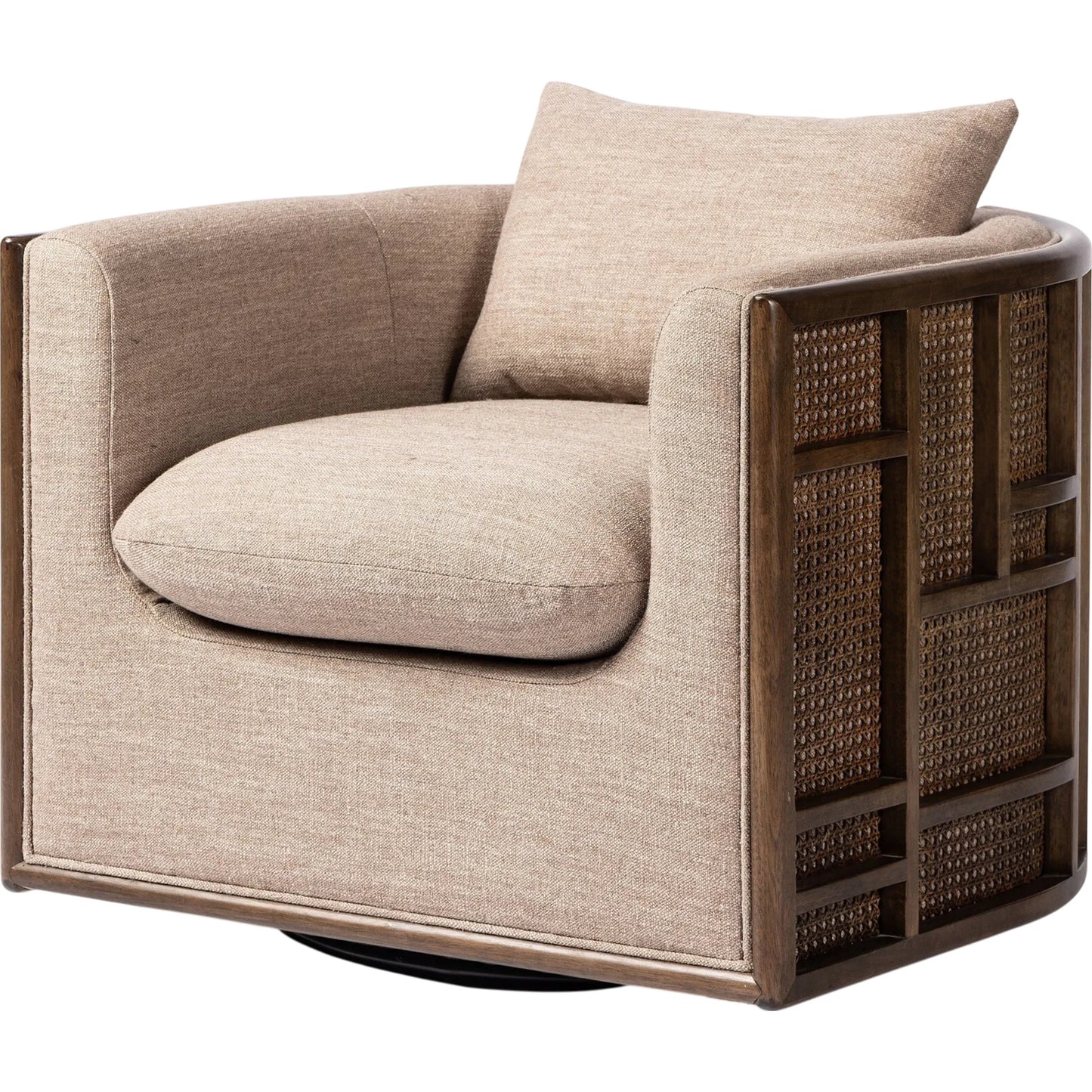 001 SI-2257139 | Primary Silo | June Swivel Chair by Four Hands. Made from unique in a transitional style.