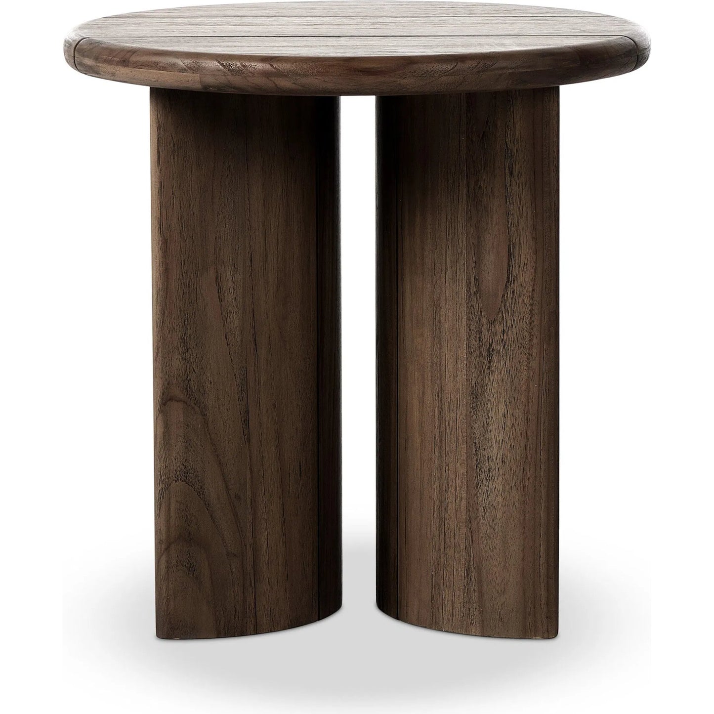 002 SI-2320211 | Additional Silo | Paden Outdoor End Table by Four Hands in stained toasted brown-fsc. Made from solid fsc®-certified teak in a unique style.