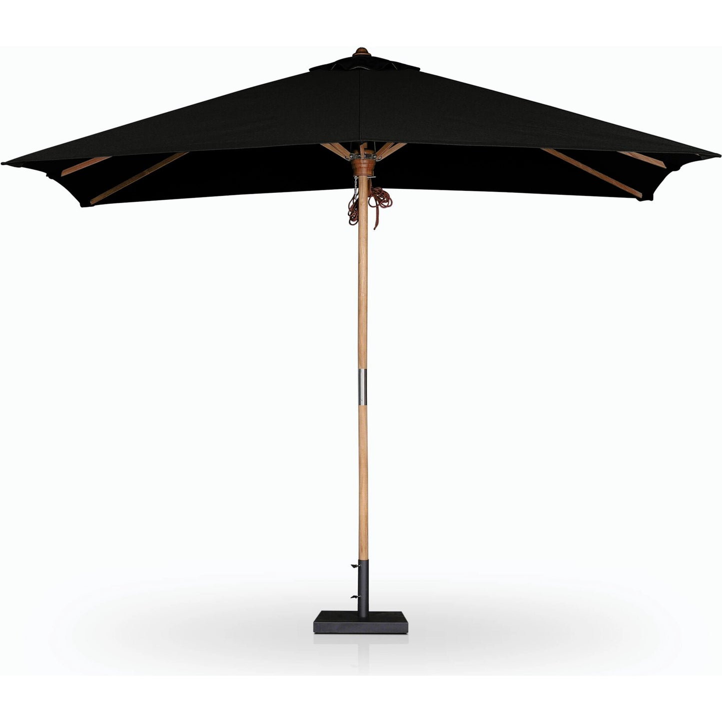 011 SI-2158054 | Additional Silo | Baska Outdoor Rectangular Umbrella by Four Hands. Made from 100% acrylic, solid fsc®-certified teak in a modern style.