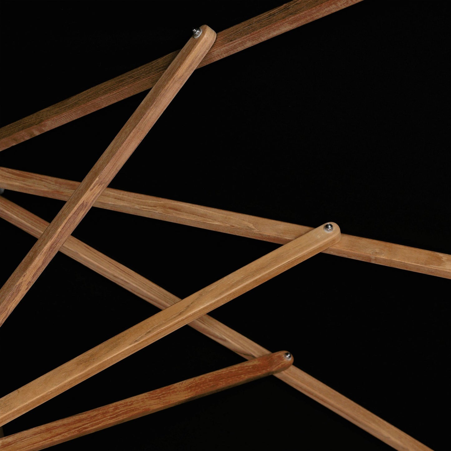 032 SI-2158054 | Closeup | Baska Outdoor Rectangular Umbrella by Four Hands. Made from 100% acrylic, solid fsc®-certified teak in a modern style.
