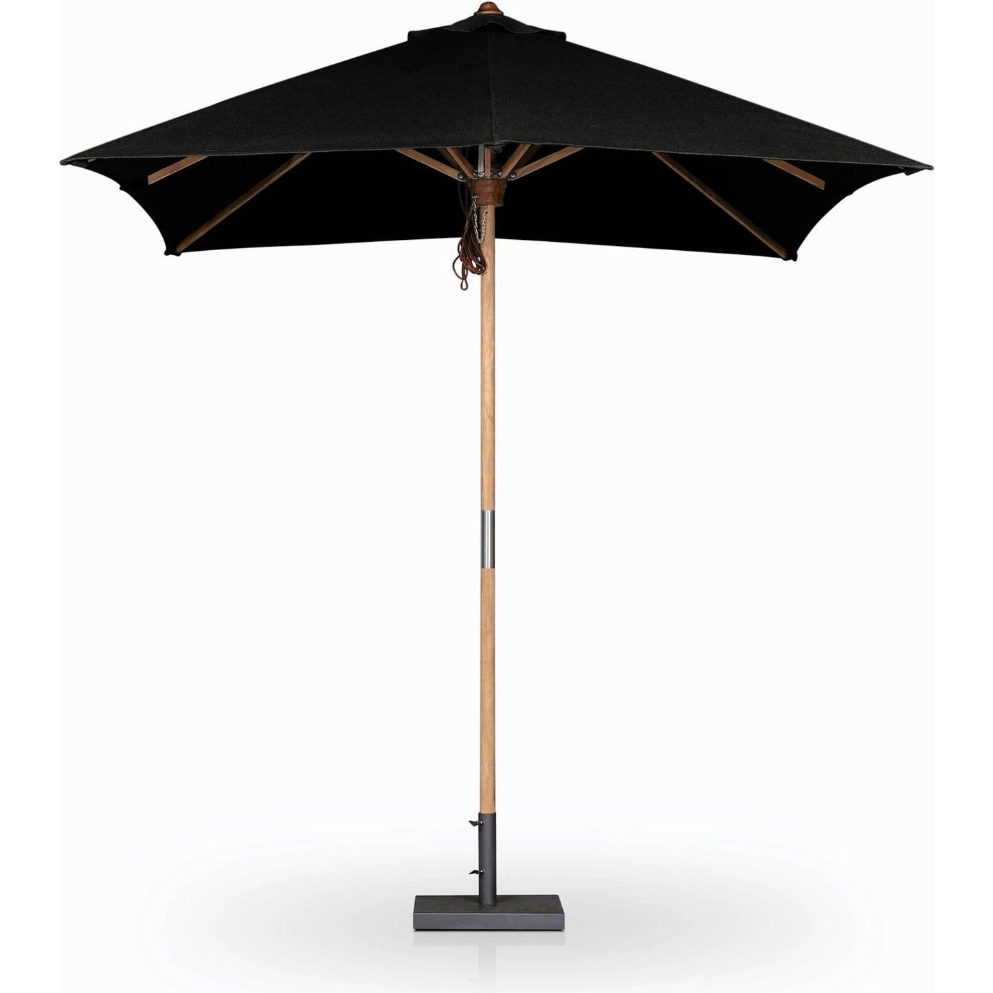 010 SI-2158054 | Additional Silo | Baska Outdoor Rectangular Umbrella by Four Hands. Made from 100% acrylic, solid fsc®-certified teak in a modern style.