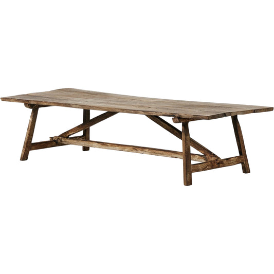001 SI-2137303 | Primary Silo | Elio Coffee Table by Four Hands in burnt bleached oak. Made from solid oak in a modern style.