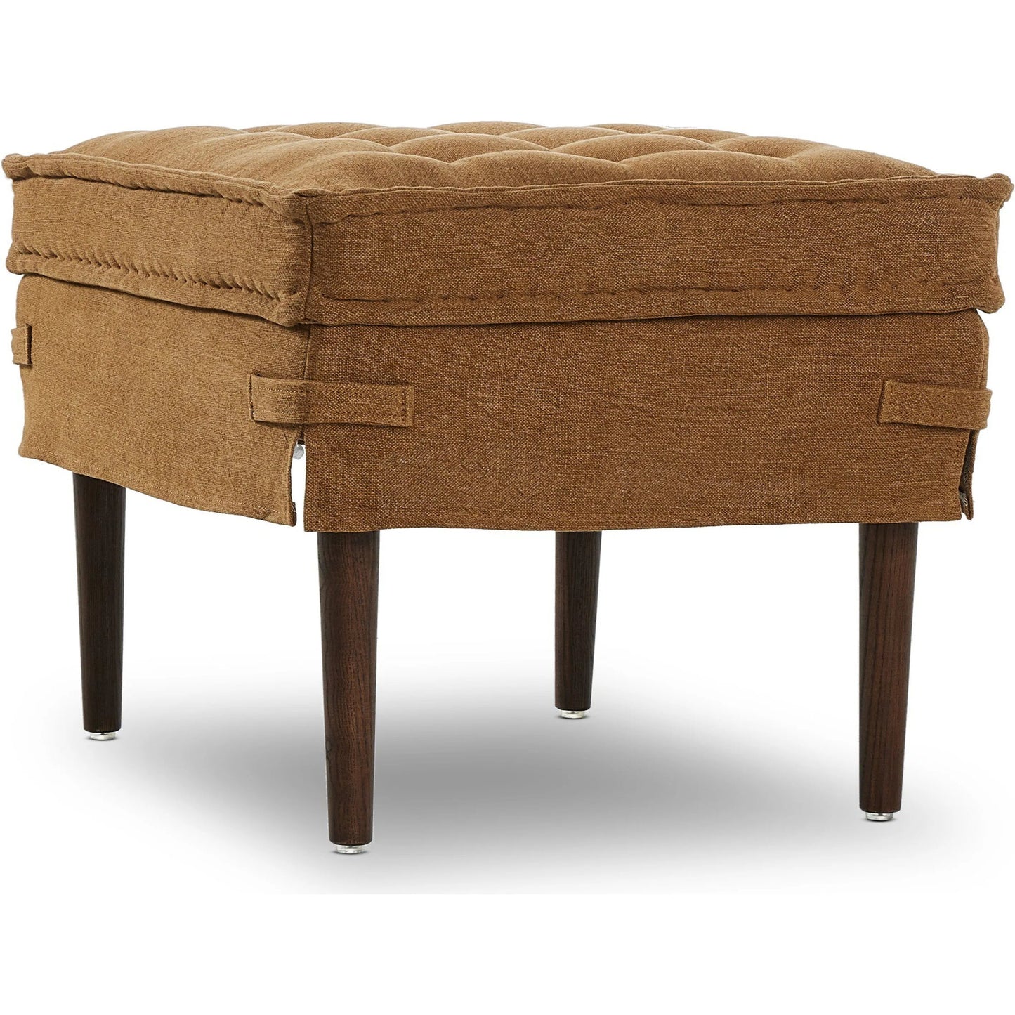 011 SI-2449389 | Closeup | Cole Small Ottoman by Four Hands. Made from unique in a unique style.