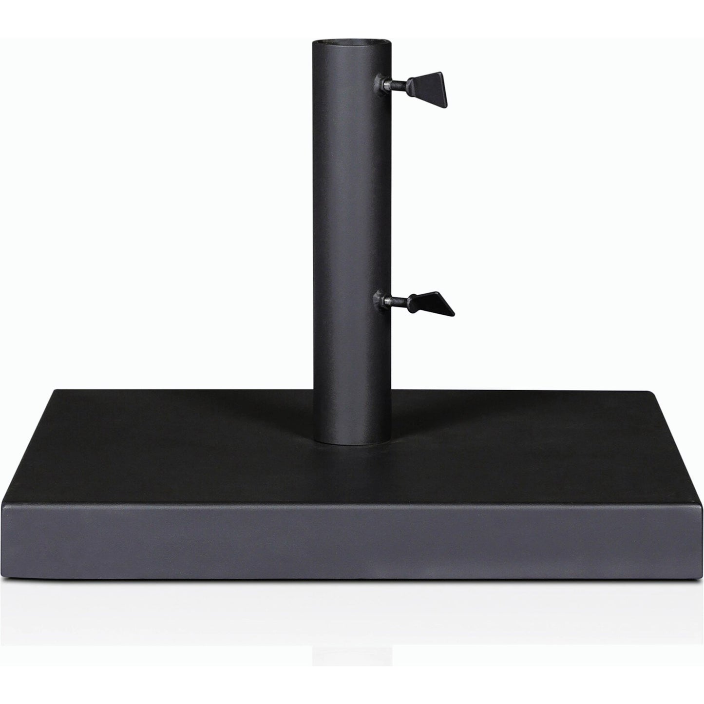 002 SI-2158058 | Additional Silo | Baska Outdoor Umbrella Stand by Four Hands in black stainless steel. Made from stainless steel in a modern style.