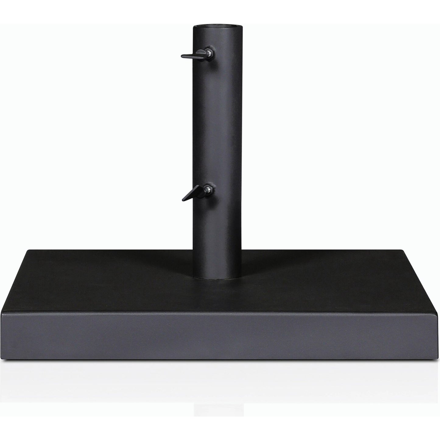 003 SI-2158058 | Additional Silo | Baska Outdoor Umbrella Stand by Four Hands in black stainless steel. Made from stainless steel in a modern style.