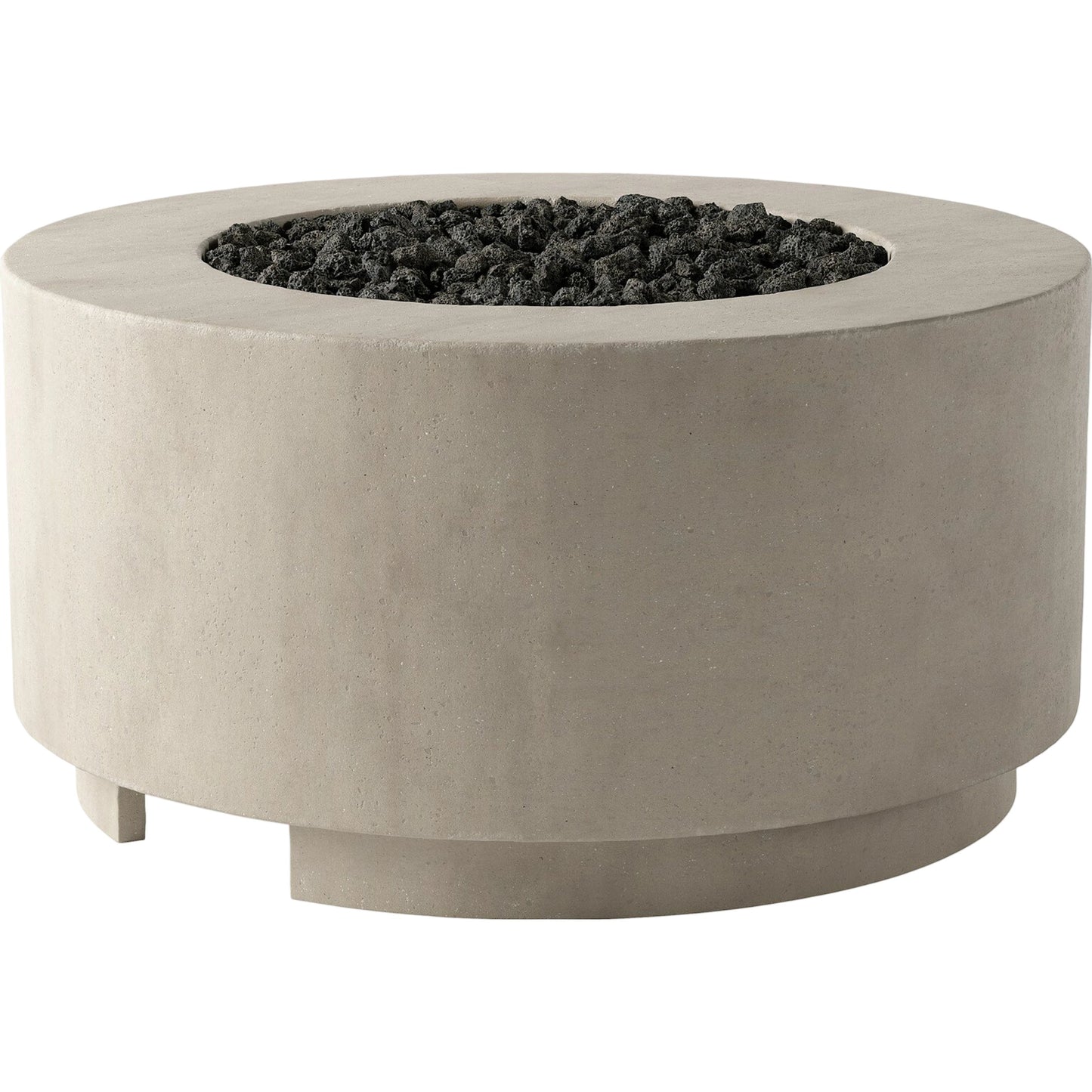 001 SI-2158131,SI-2158134 | Primary Silo | Damian Outdoor Fire Table by Four Hands. Made from concrete in a modern style.