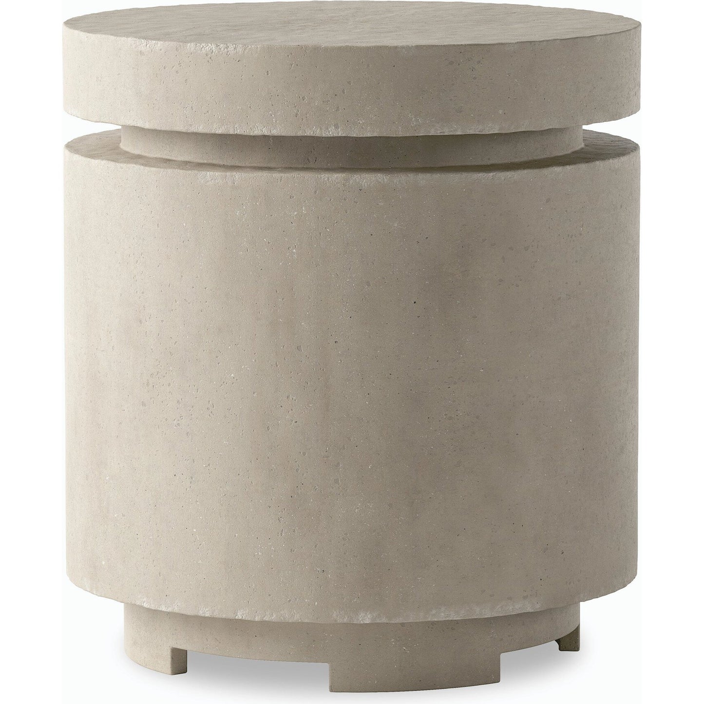 001 SI-2158196 | Primary Silo | Higgins Outdoor Round Propane Enclosure by Four Hands. Made from concrete in a modern style.